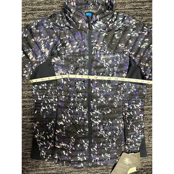 NWT Eddie Bauer Women’s Microtherm Stormdown First Ascent Jacket SM Purple Blue - Picture 9 of 12